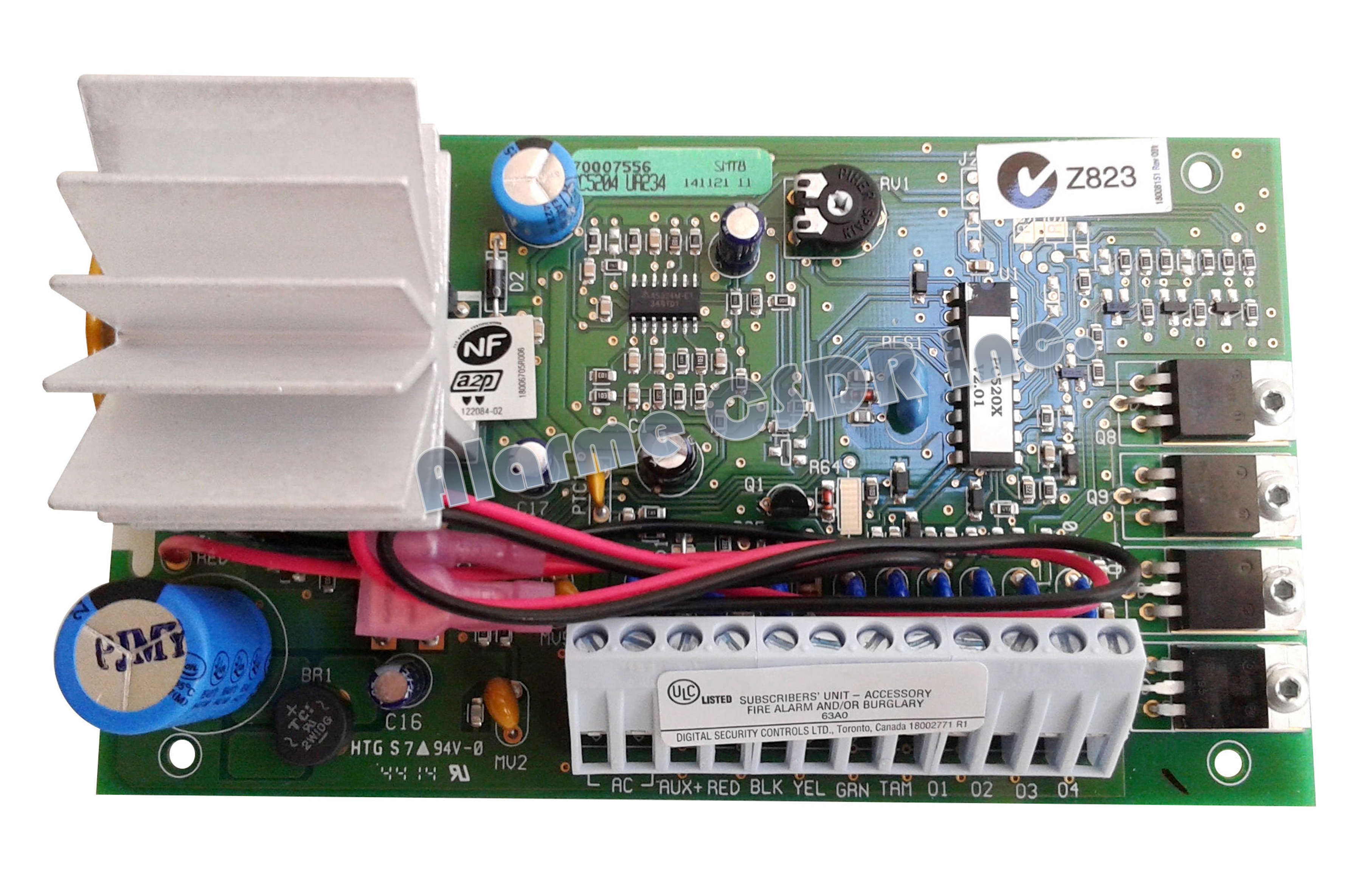 Module d'expansion d'alimentation PC5204 pour PowerSeries Alarme CSDR située à Sherbrooke